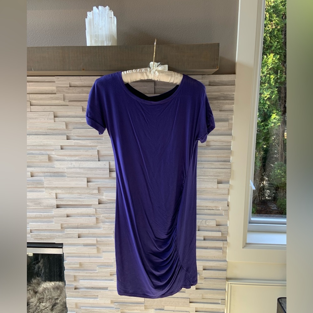 NWT LA Made purple dress
